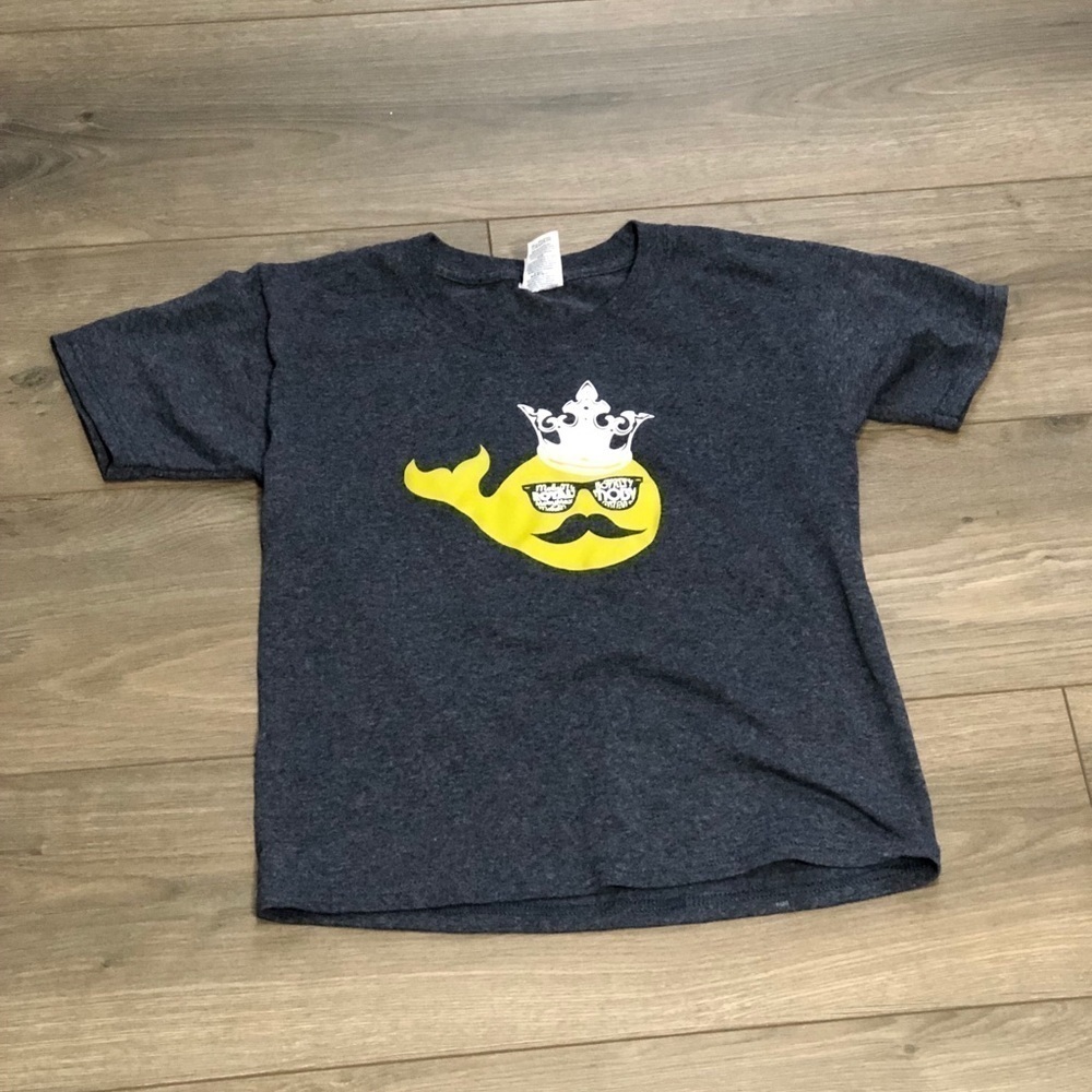 Royalty Crown Whale Jerzee T-shirt Kids